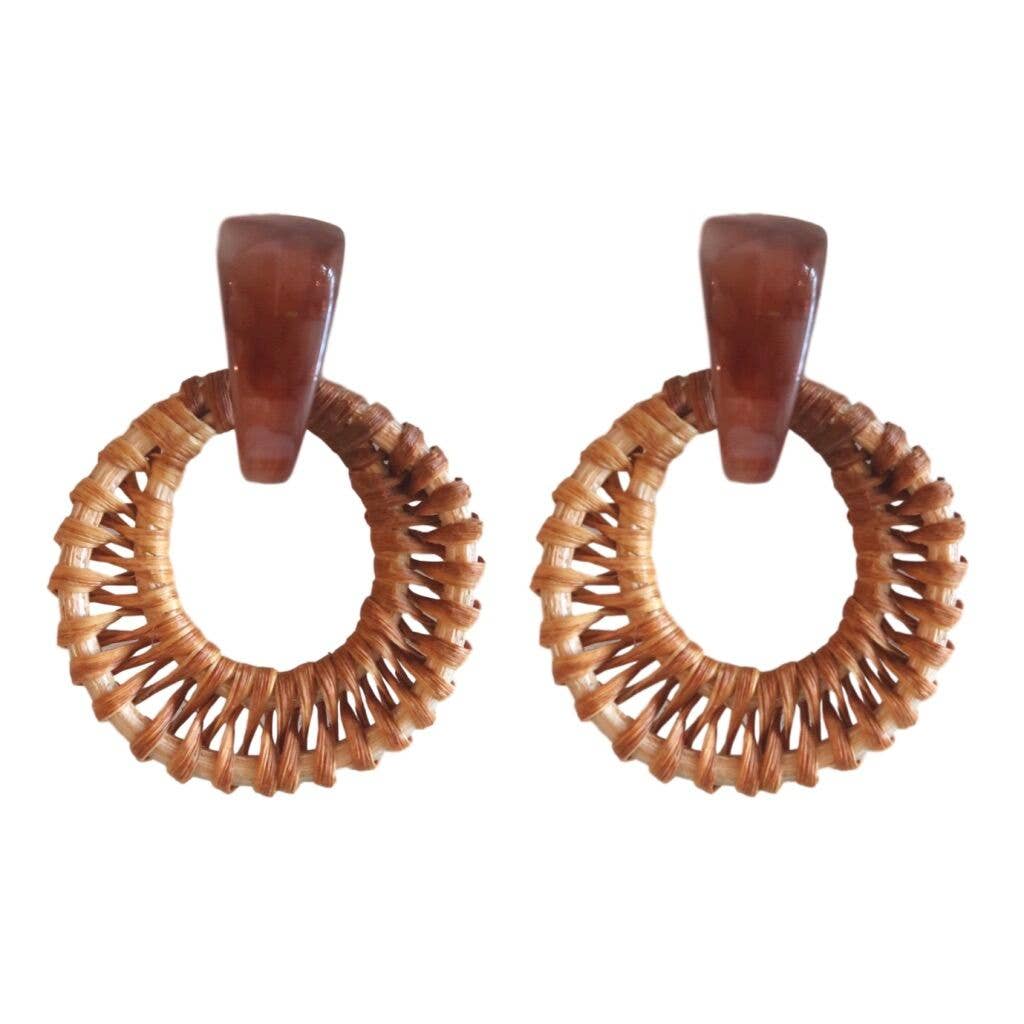 Brown Bali Earrings