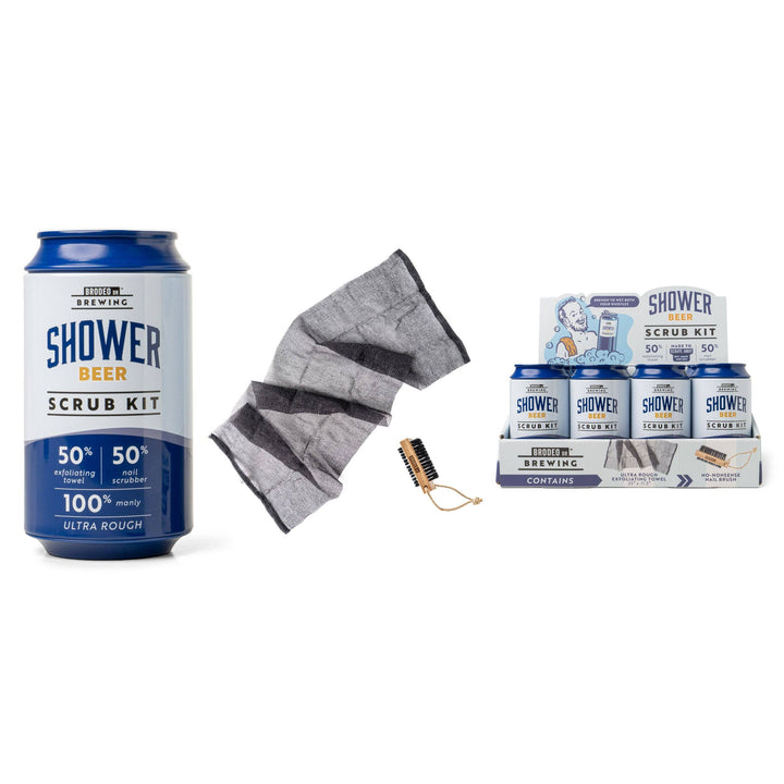 Shower Beer Scrub Kit