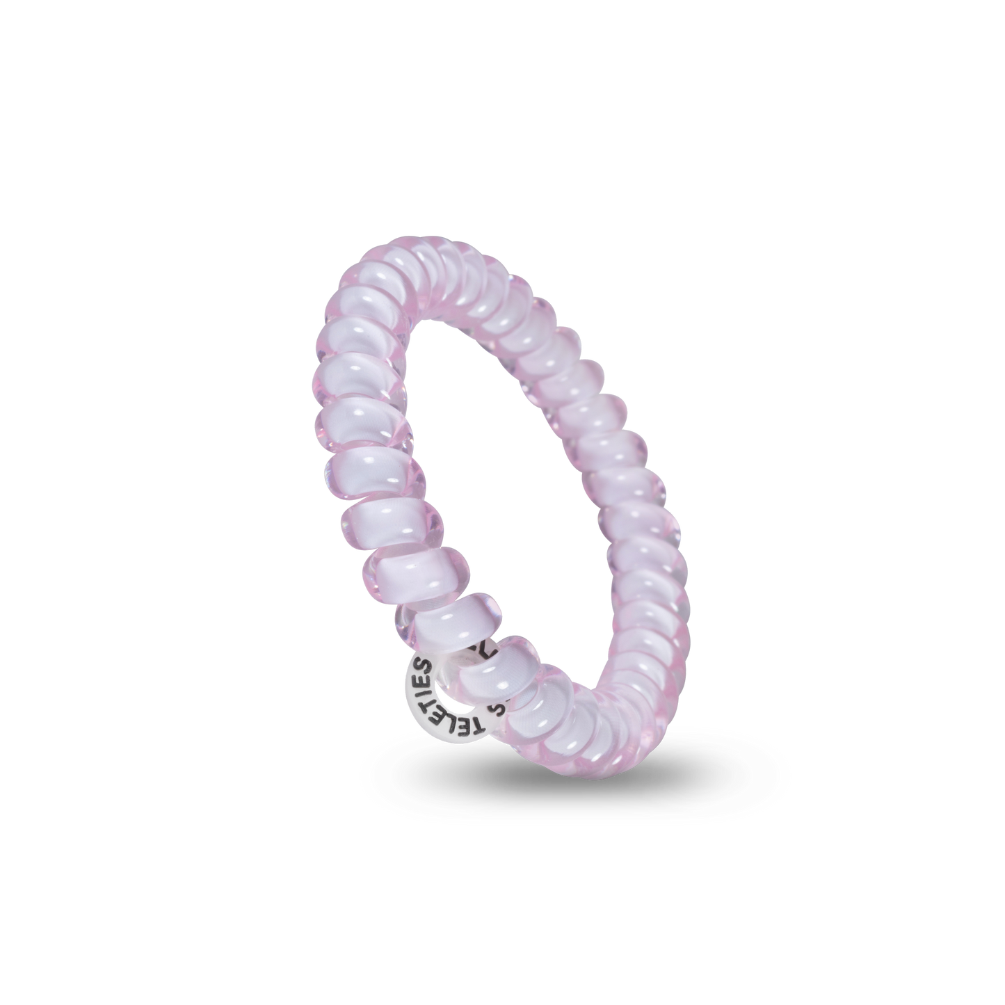 Rose Water Pink - Small Spiral Hair Coils, Hair Ties, 3-pack