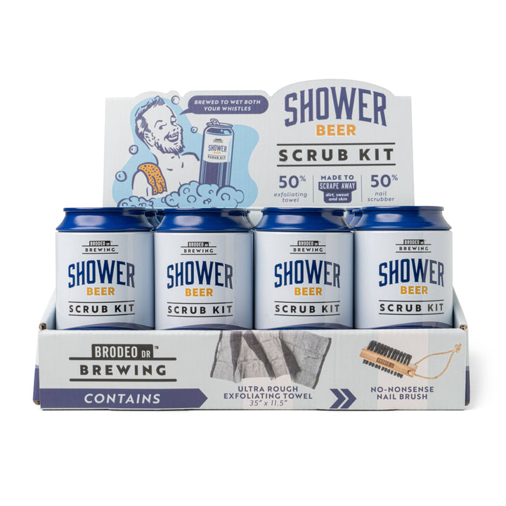 Shower Beer Scrub Kit