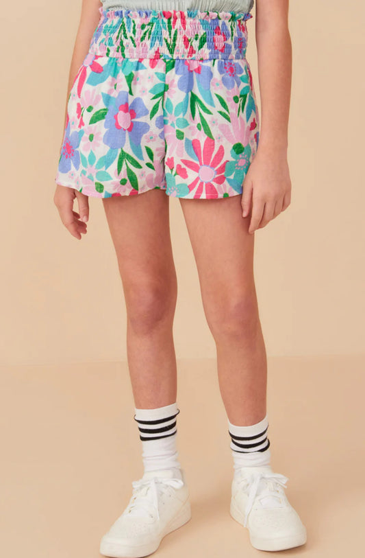 Hayden Girls Floral Shorts