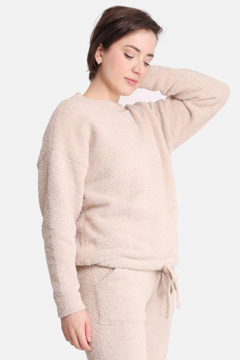 Beige Lounge Pullover