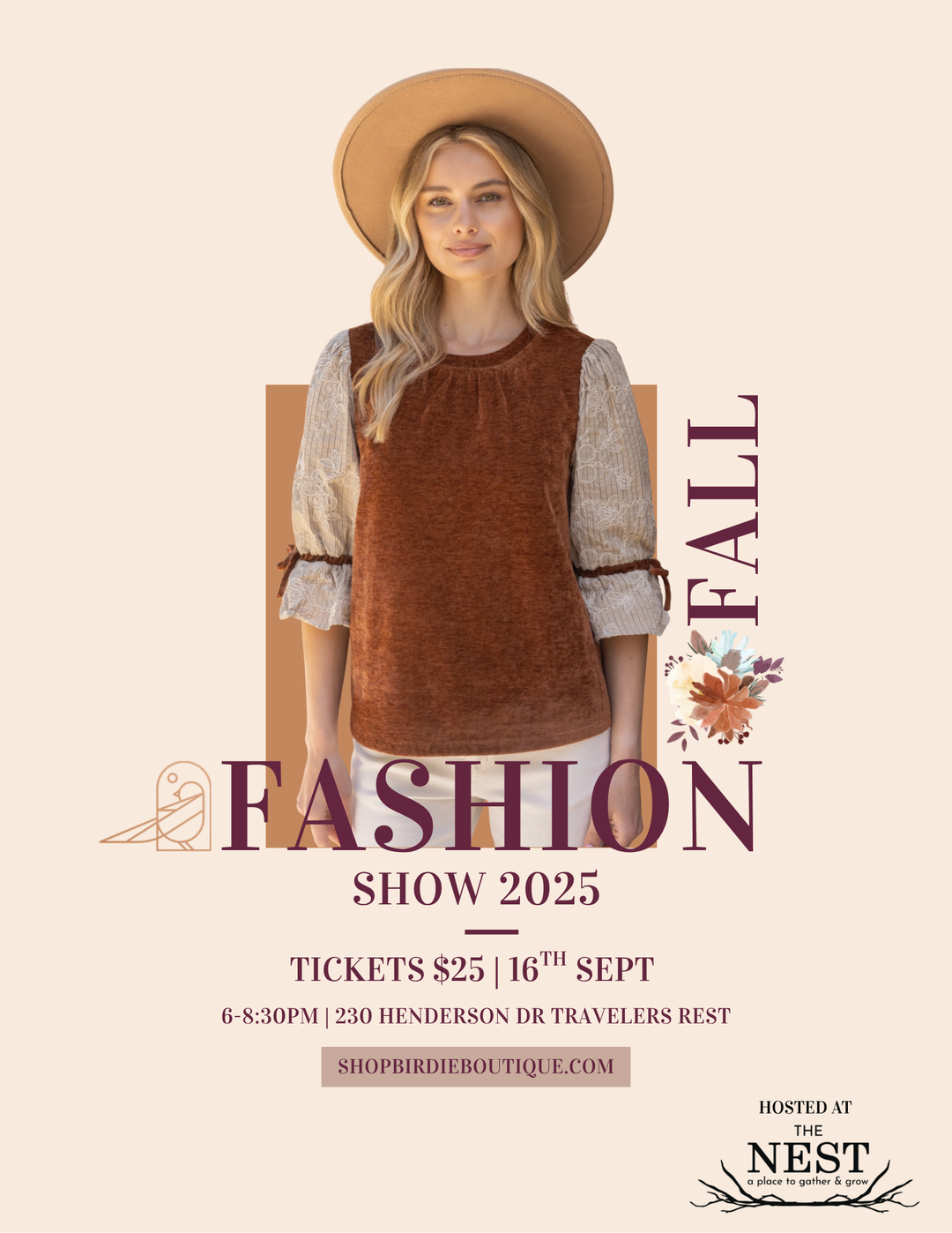 Fall Fashion Show Ticket