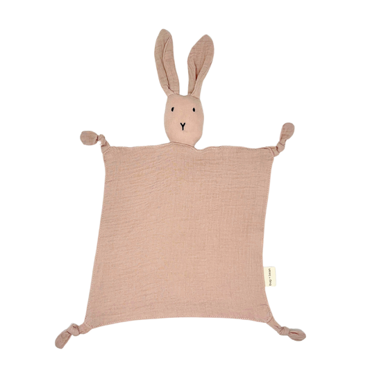 Bunny Lovey Blanket - Blush