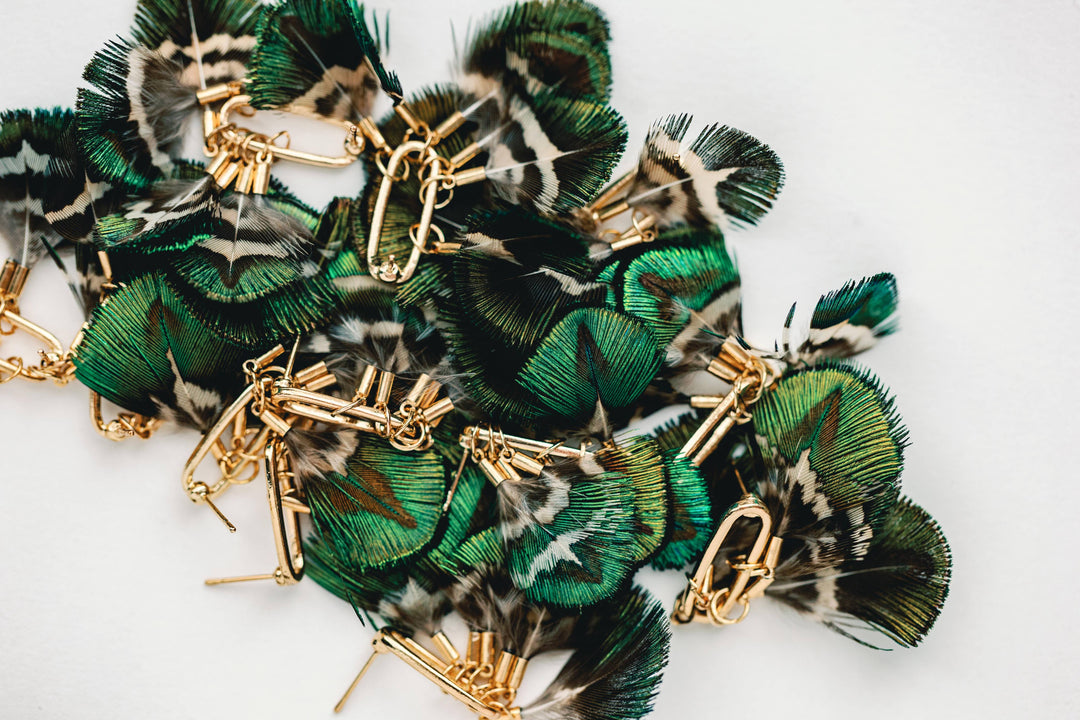 Mallard Feather Earrings