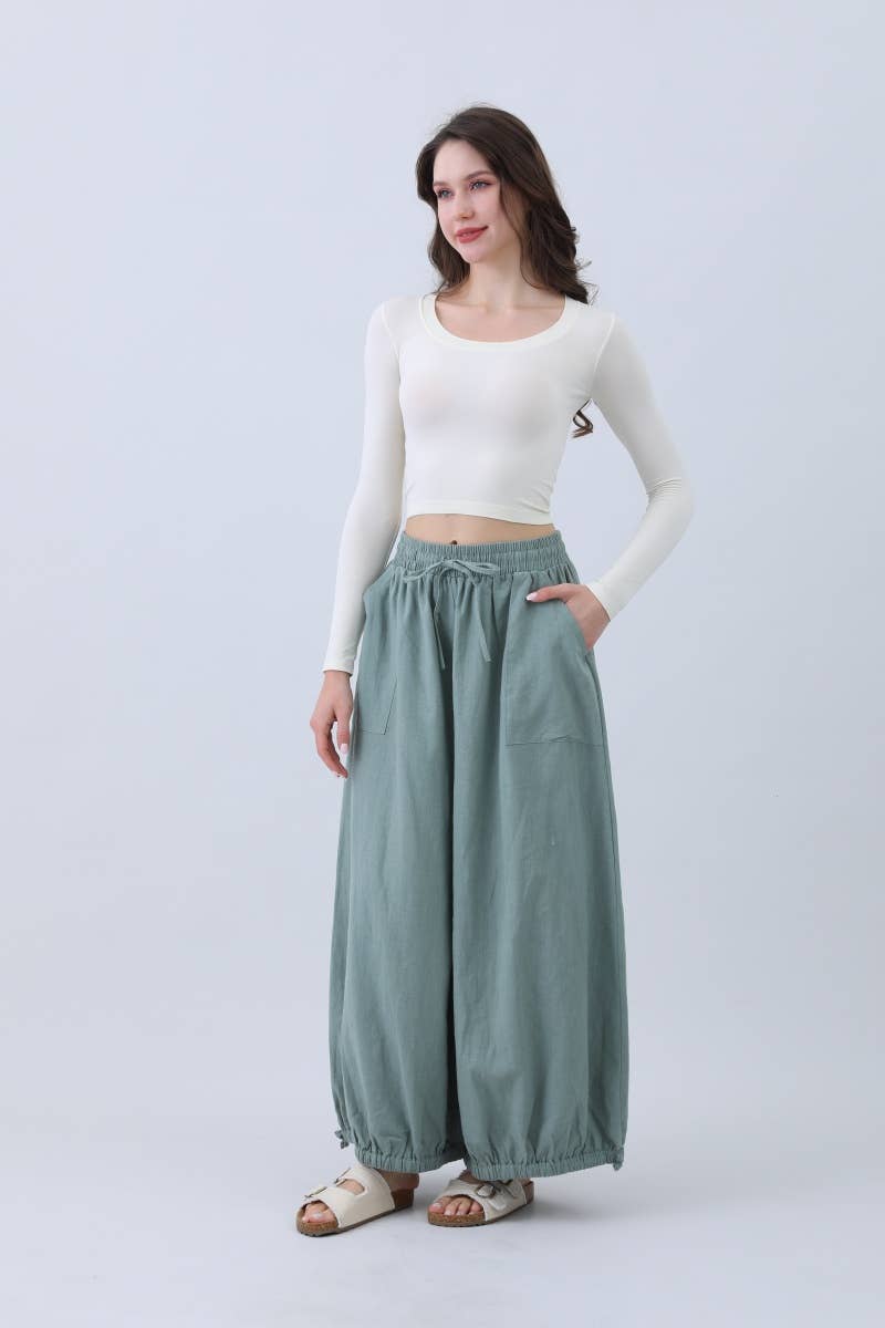 Long Sleeve Crop Top