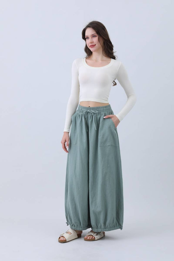 Long Sleeve Crop Top