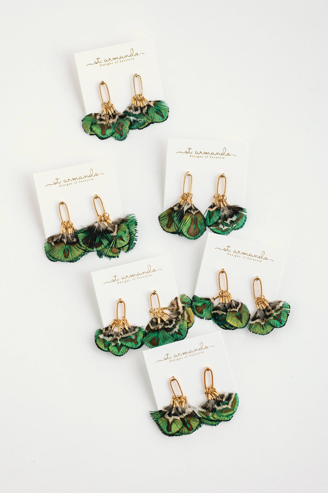 Mallard Feather Earrings