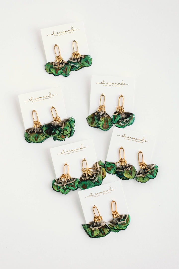 Mallard Feather Earrings