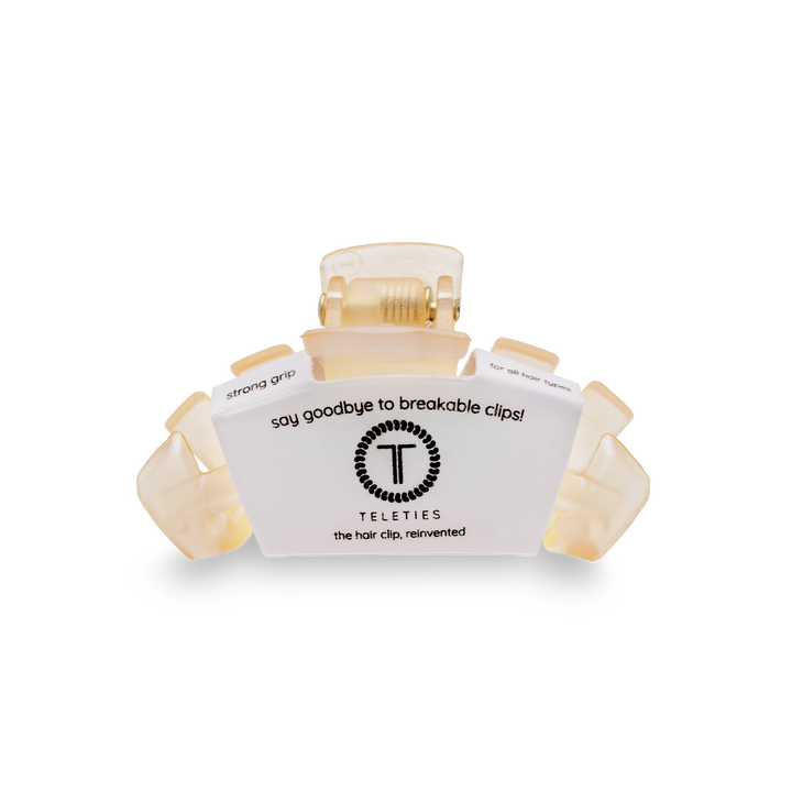 Classic Hair Clip | Tiny | Almond Beige