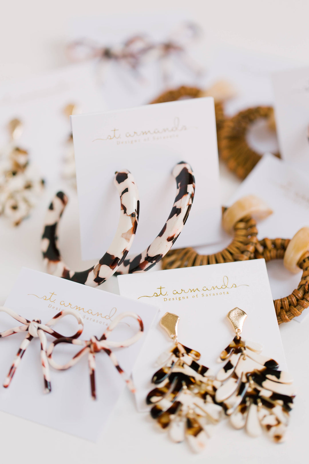 2" Cocoa Hoop Earrings