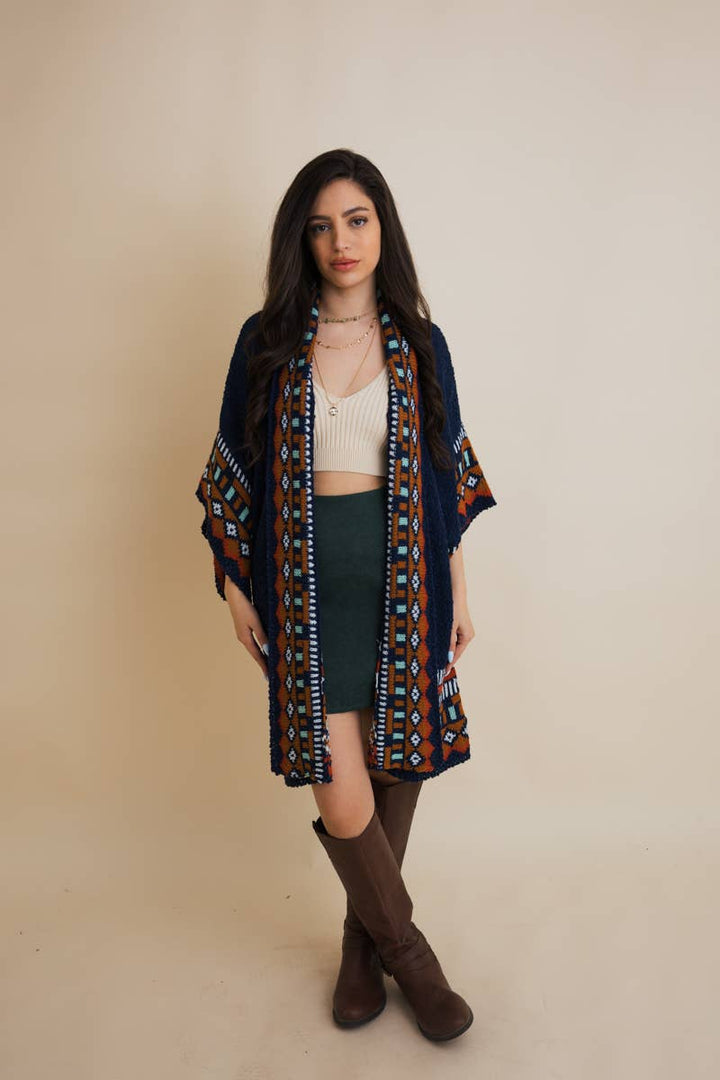 Southwestern Knit Cardigan