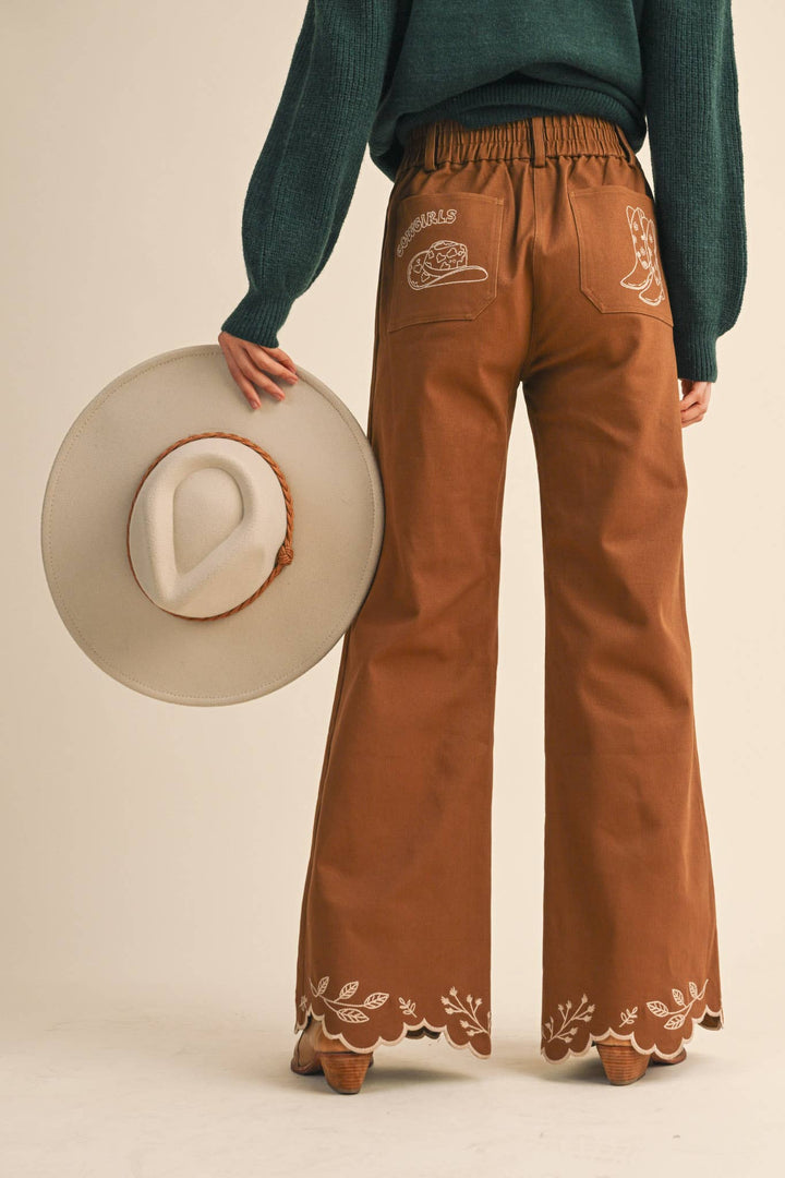 COWGIRL FLARED PANTS