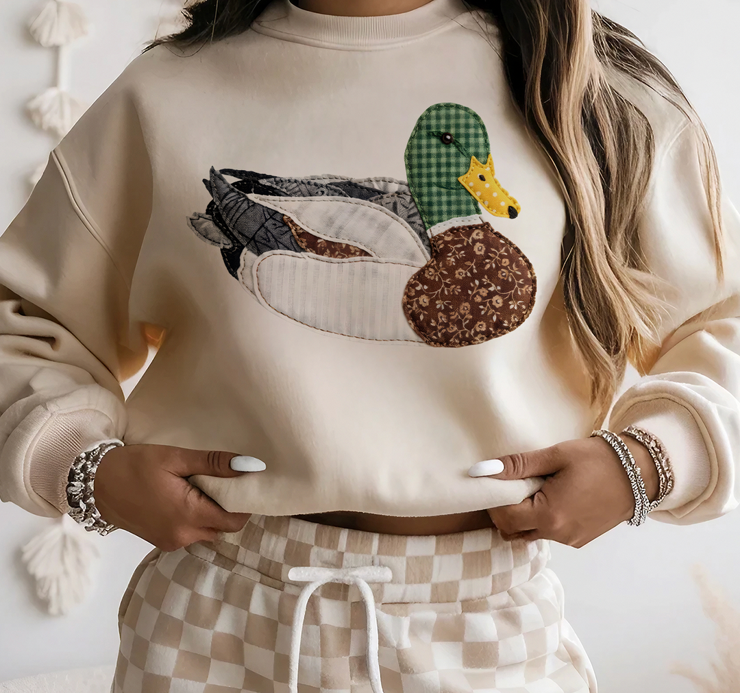 Grannys Faux Patchwork Mallard
