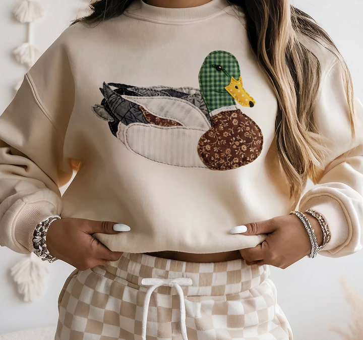 Grannys Faux Patchwork Mallard