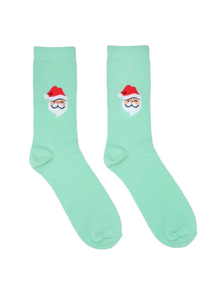 3D Packaged Santa Socks