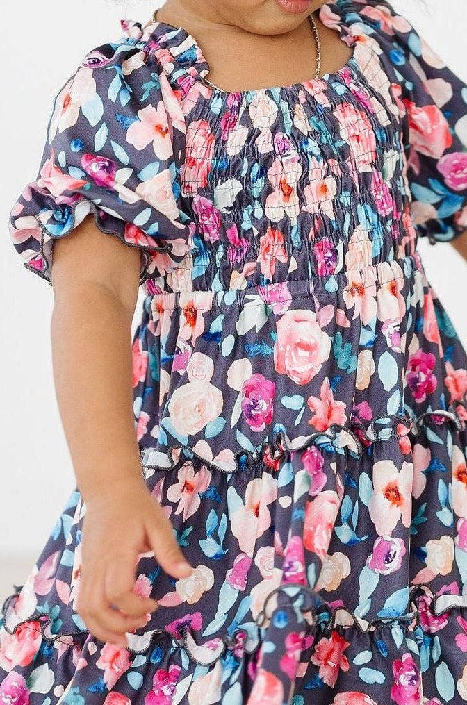 Smocked Ruffle Dress