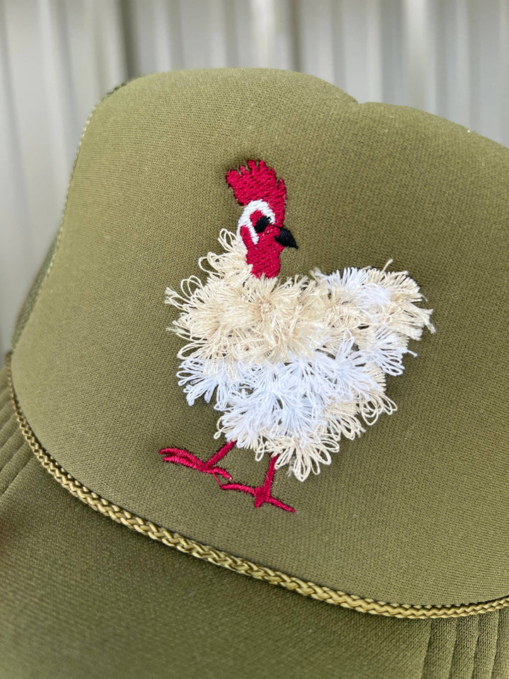 Mother Clucker Fluffy Trucker Hat