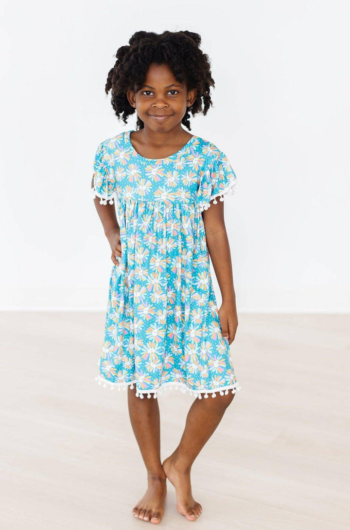 Daisy Pom Pom Dress