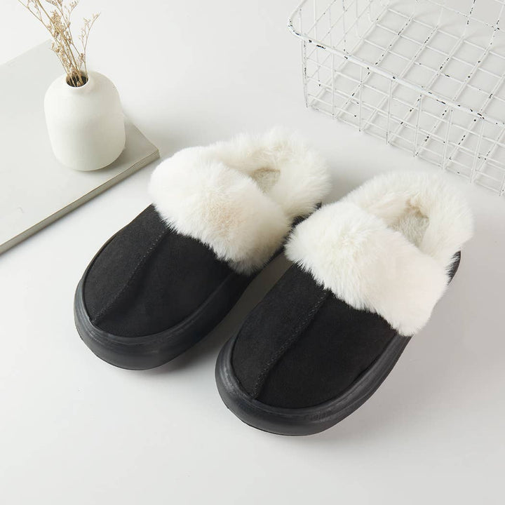 Suede Look Slippers