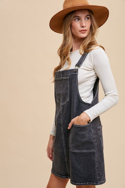 Overall Mini Dress