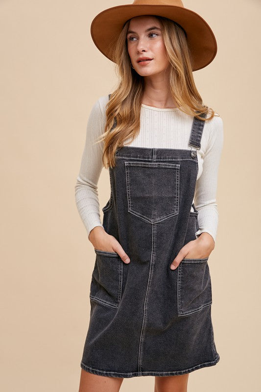 Overall Mini Dress