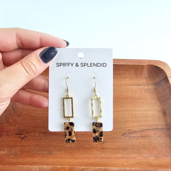 Raya Earrings - Cheetah