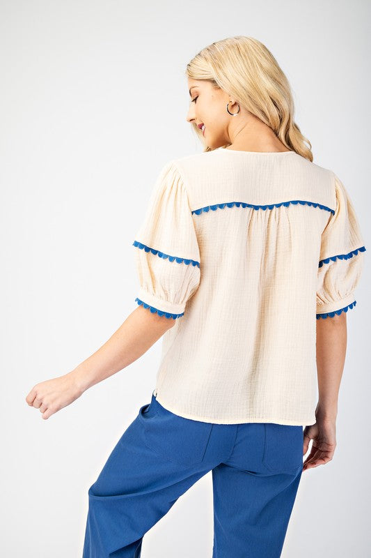 Puff Sleeve Top