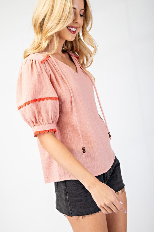 Puff Sleeve Top