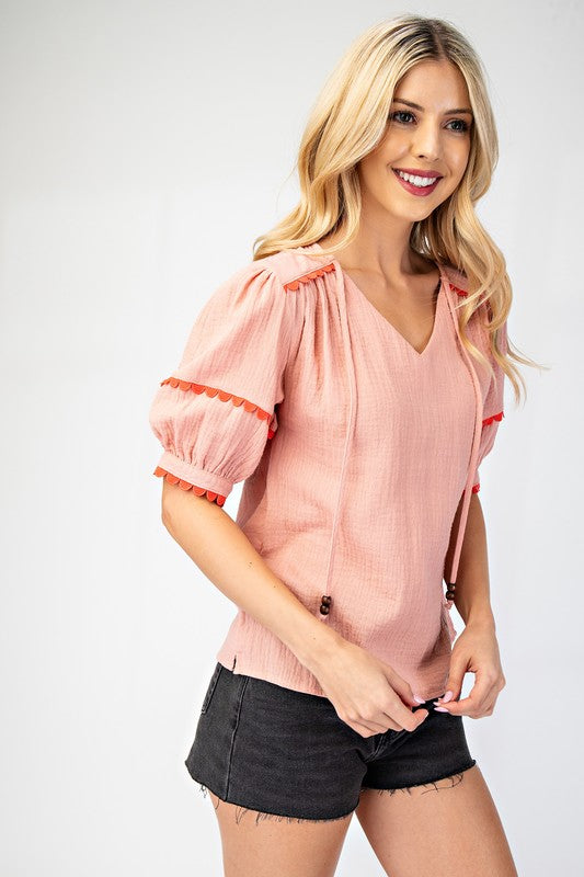 Puff Sleeve Top