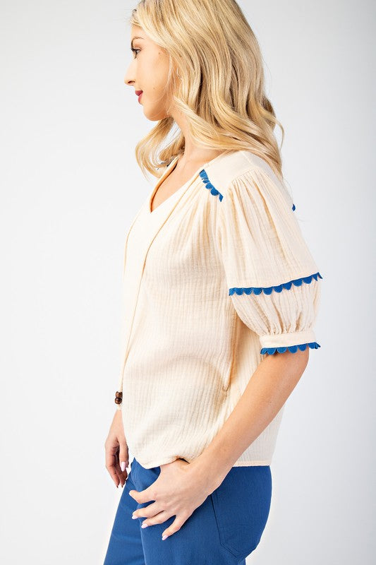 Puff Sleeve Top