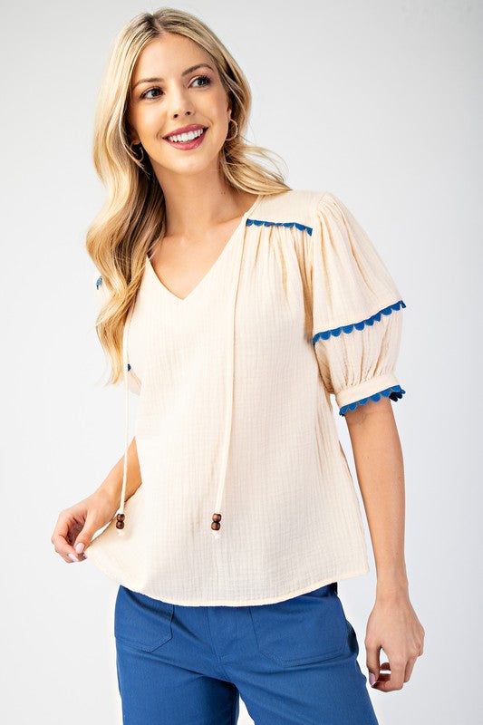 Puff Sleeve Top