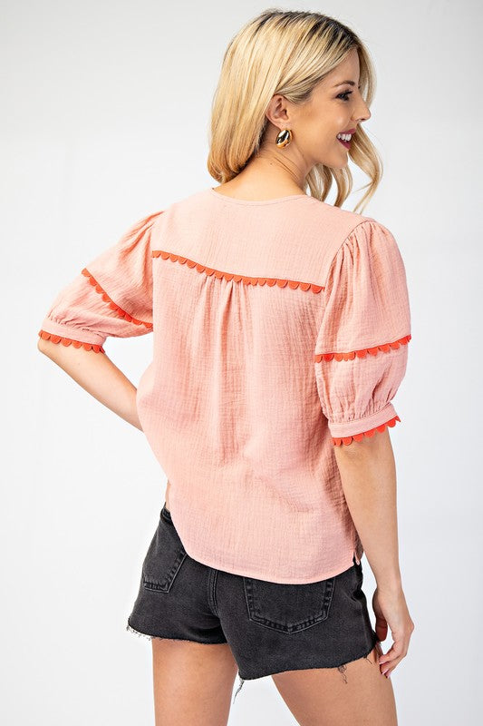 Puff Sleeve Top