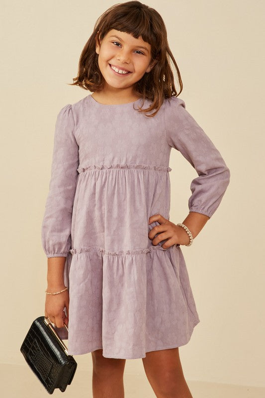 Lavender Tiered Dress