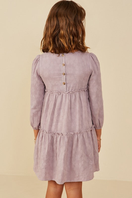 Lavender Tiered Dress