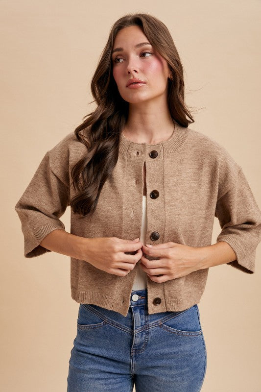 Half Sleeve Cardigan