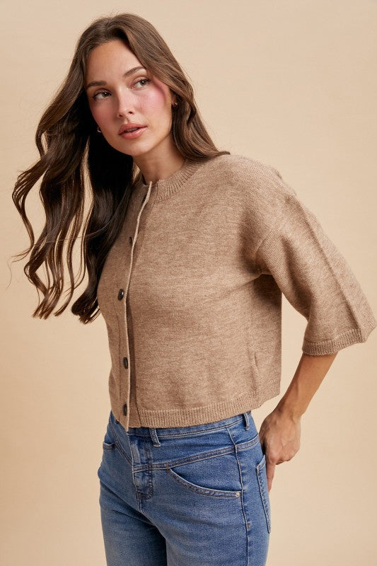 Half Sleeve Cardigan