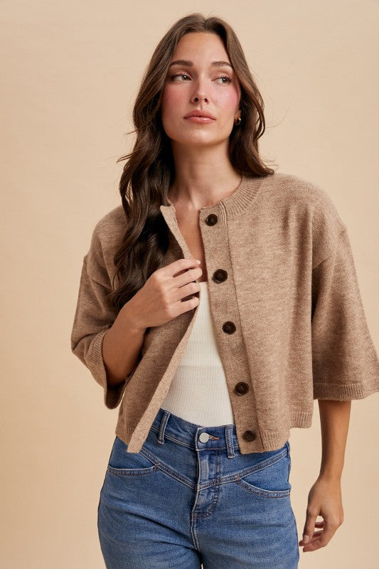 Half Sleeve Cardigan