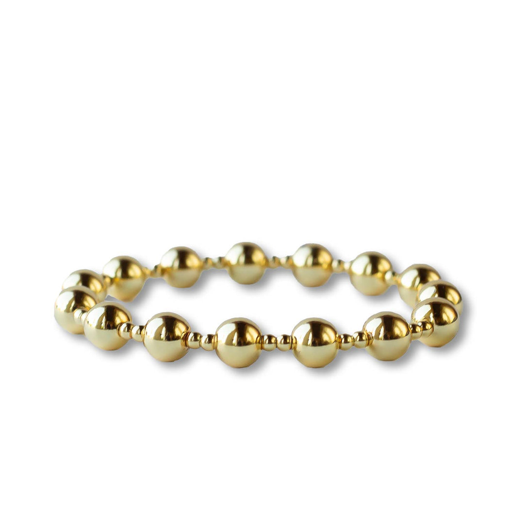 Gold Textured Bracelet