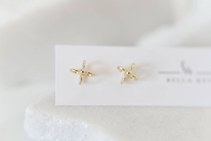 Criss Cross Studs