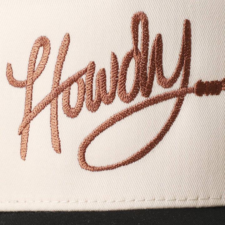 Howdy Two-Tone Trucker Hat