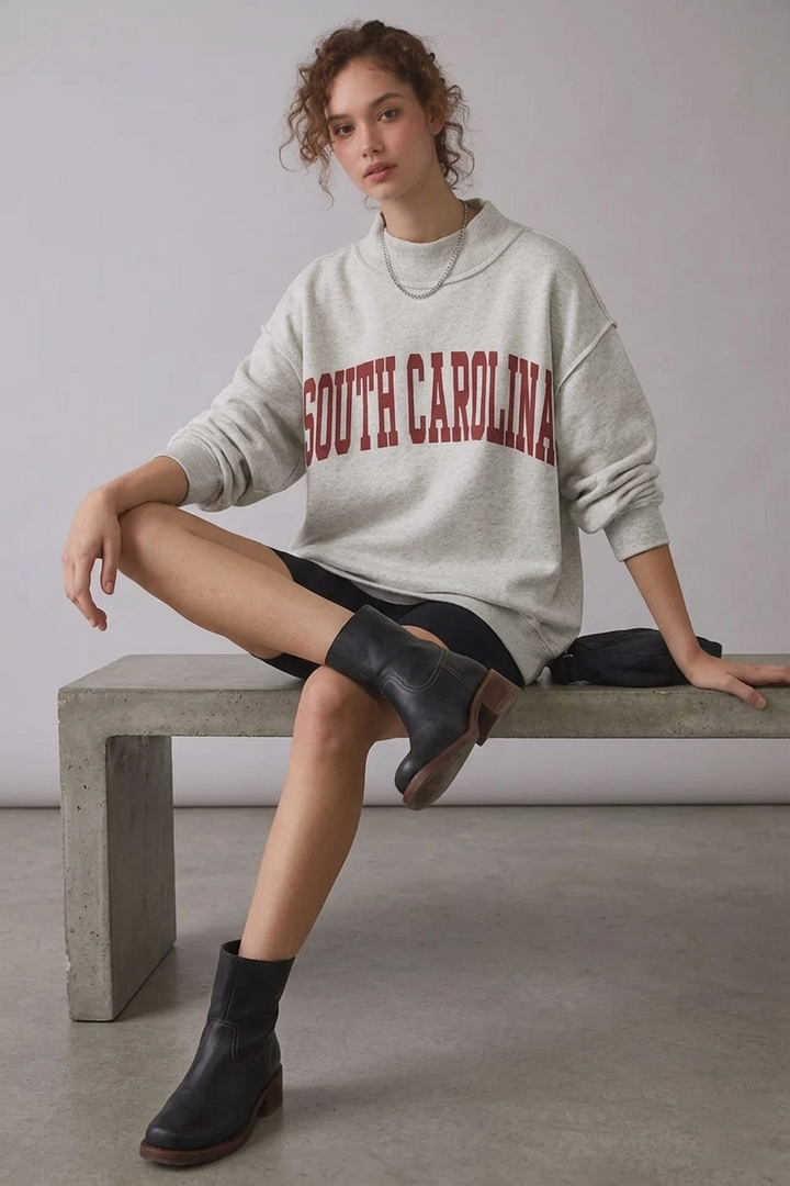 SOUTH CAROLINA Reversible Graphic Sweatshirt
