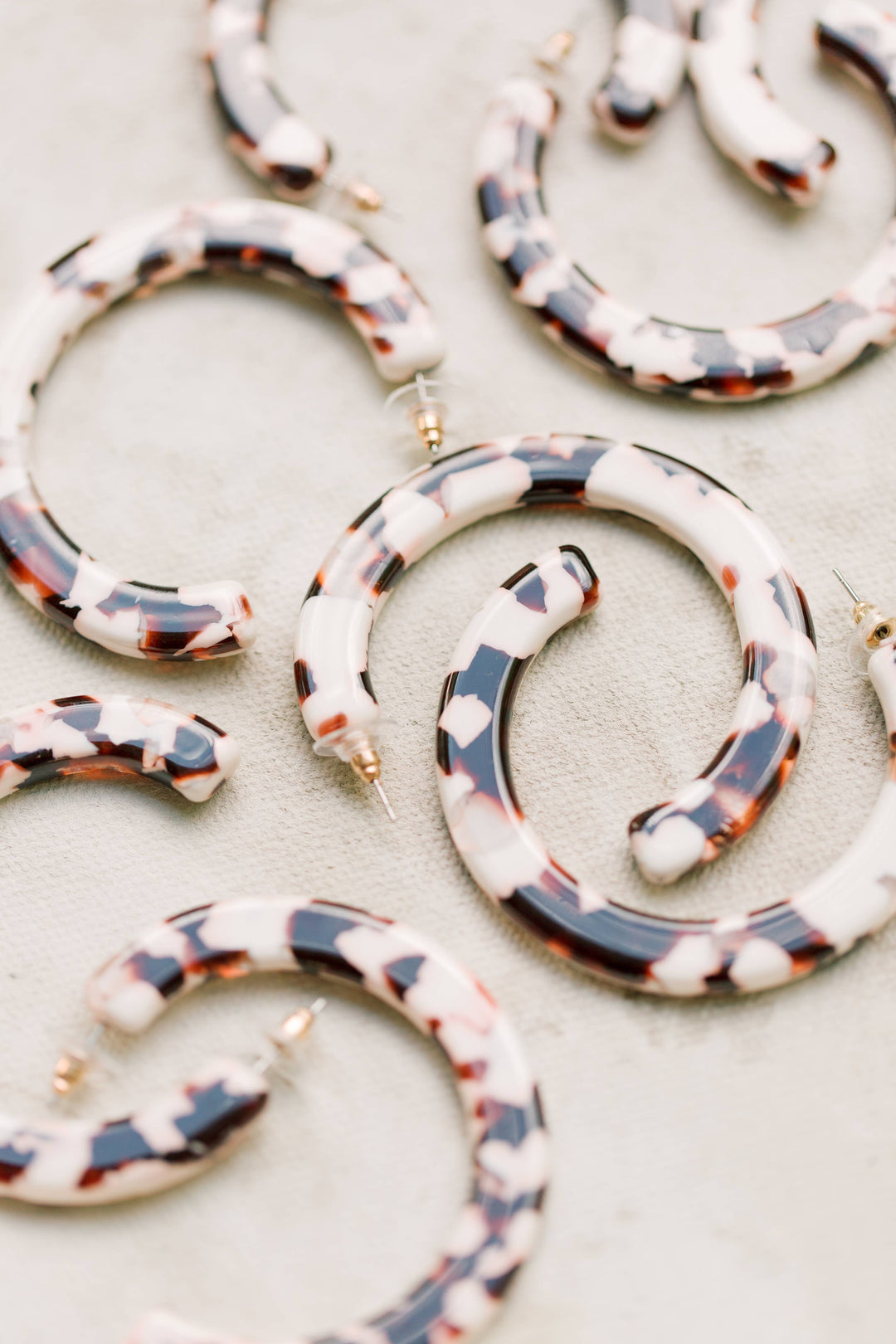2" Cocoa Hoop Earrings