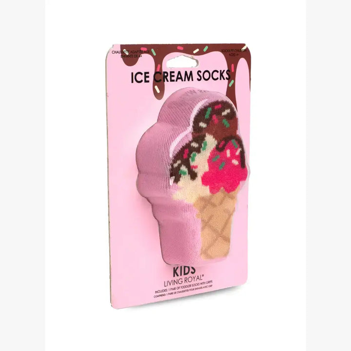 3D Packaged Ice Cream Socks