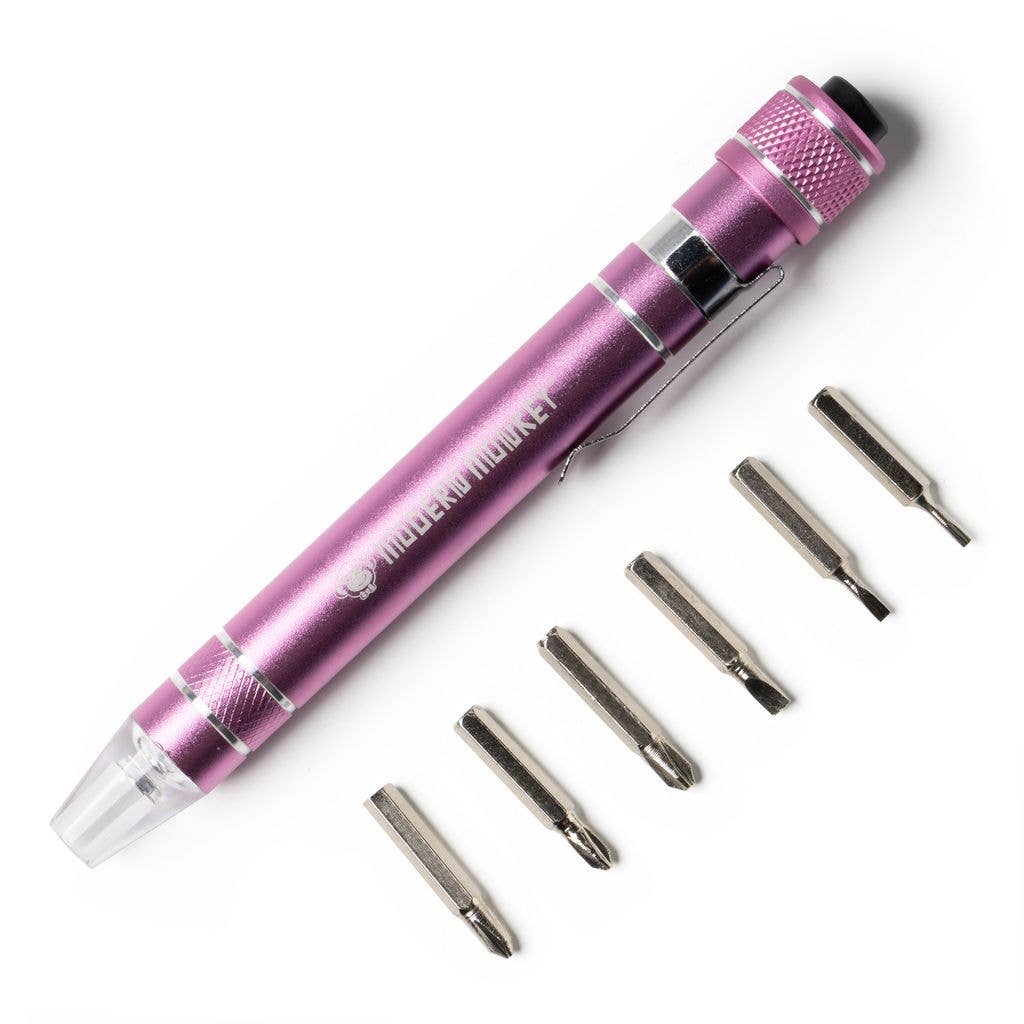 6-in-1 Mini LED Screwdriver