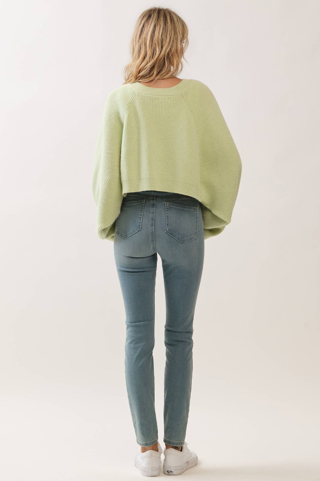 Mint Open Front Cardigan