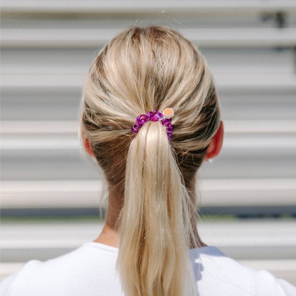 Spiral Hair Coils | Small | Go Tigers! Hair Ties