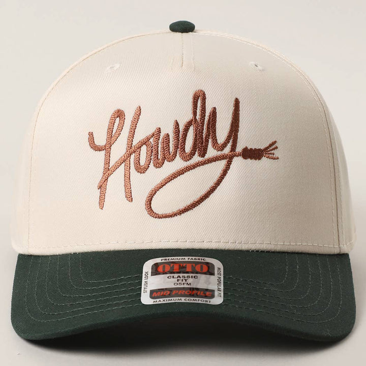 Howdy Two-Tone Trucker Hat