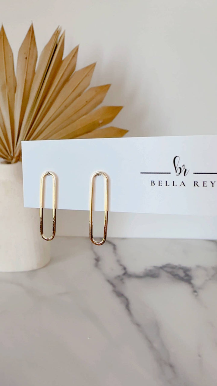 Carlysle Oval Studs