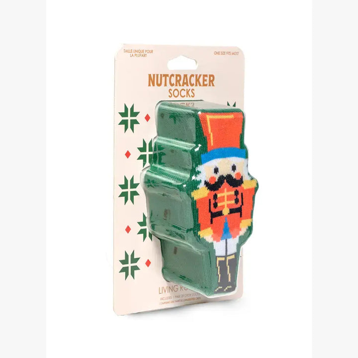 Green 3D package Nutcracker Socks